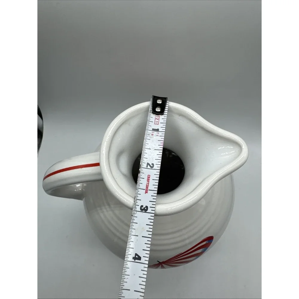 Fiesta Pitcher White 